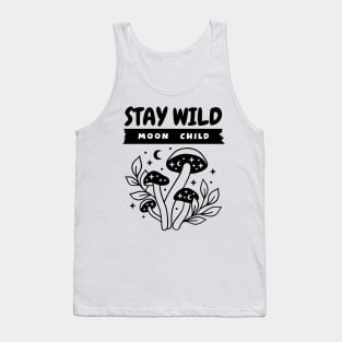 Stay wild moon child t shirt design Tank Top